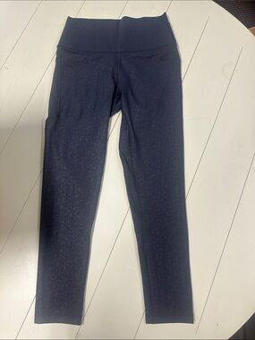 Peter Millar Black High-Waist Leggings